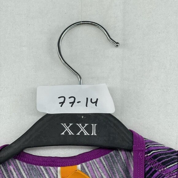 Lucy Tank Top Women's S Purple Scoop Neck Racerback Stretch Relaxed Fit Pullover - Picture 11 of 11